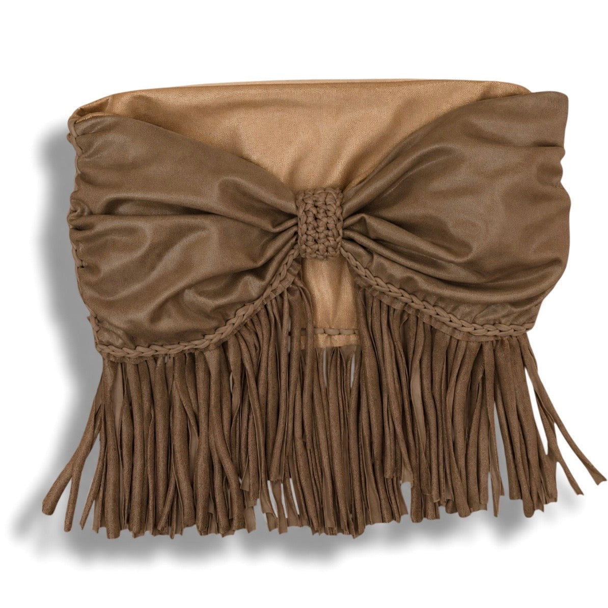 Reversible Fringe Bow Top