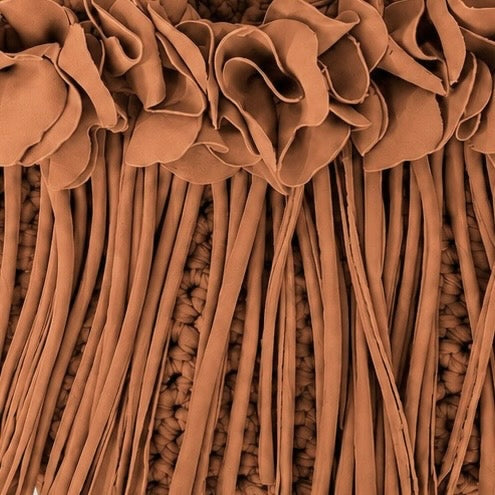 The Flower Fringe Mini – Hazelnut