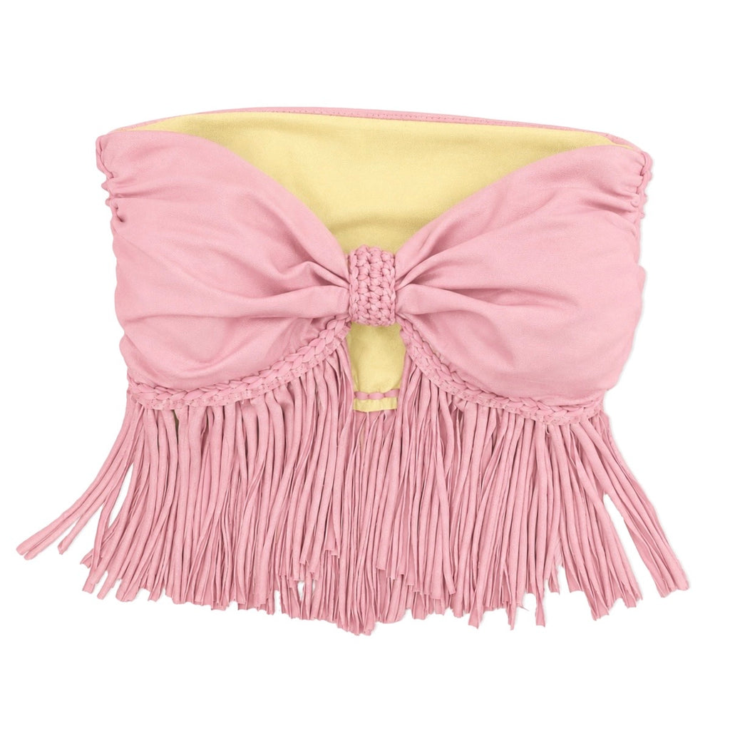 Reversible Fringe Bow Top