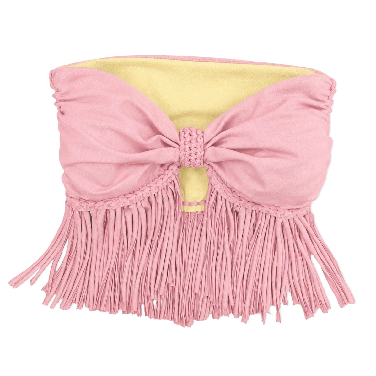 Reversible Fringe Bow Top