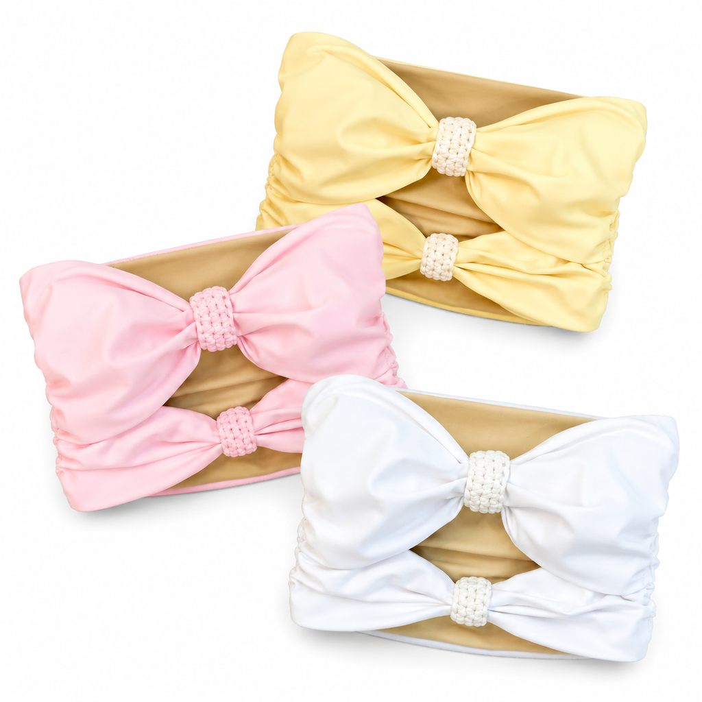 Reversible Double Bow Two Piece Set