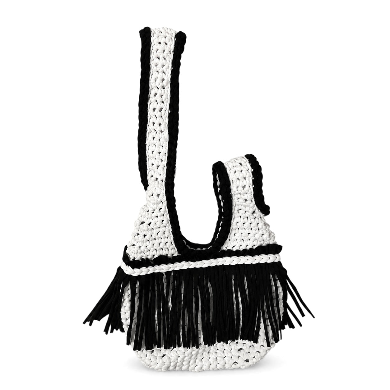 The Fringe Mini Swing – Onyx & Gardenia