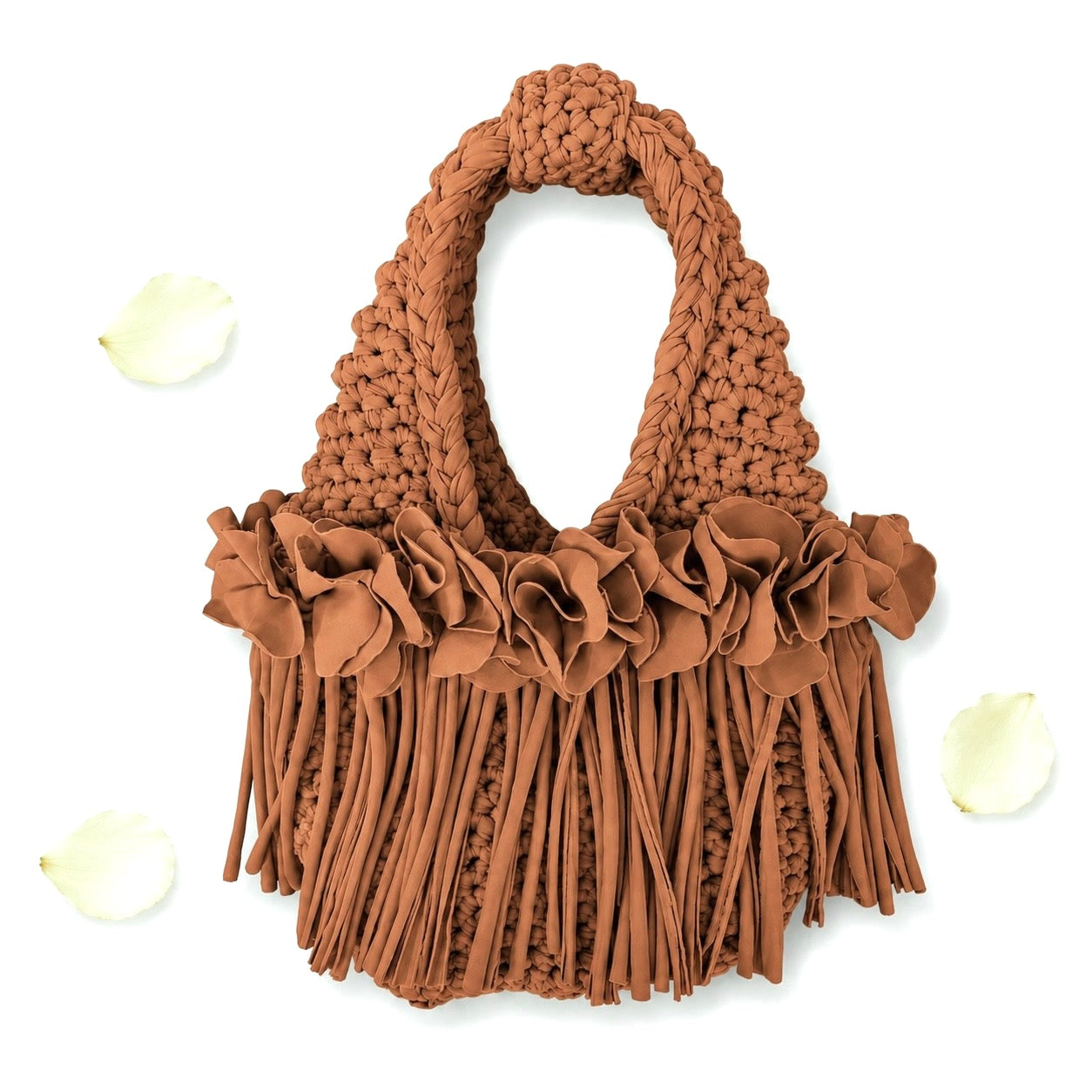 The Flower Fringe Mini – Hazelnut