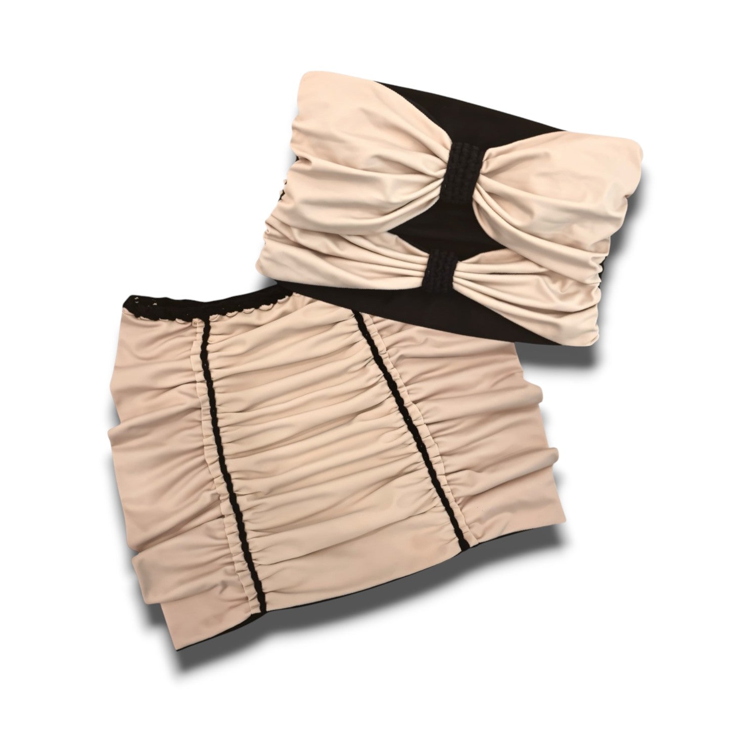 Reversible Double Bow Two Piece Set